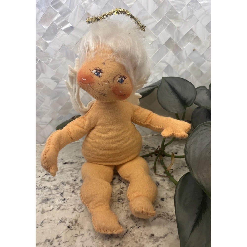 Vintage large‎ 1971 Annalee MOBILITEE Christmas Baby Angel Cherub